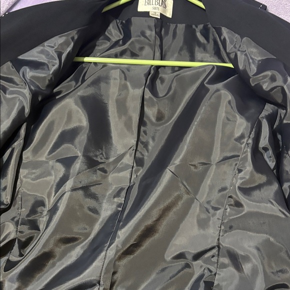 Bill Blass Navy Blazer and Pants Set - Picture 8 of 9